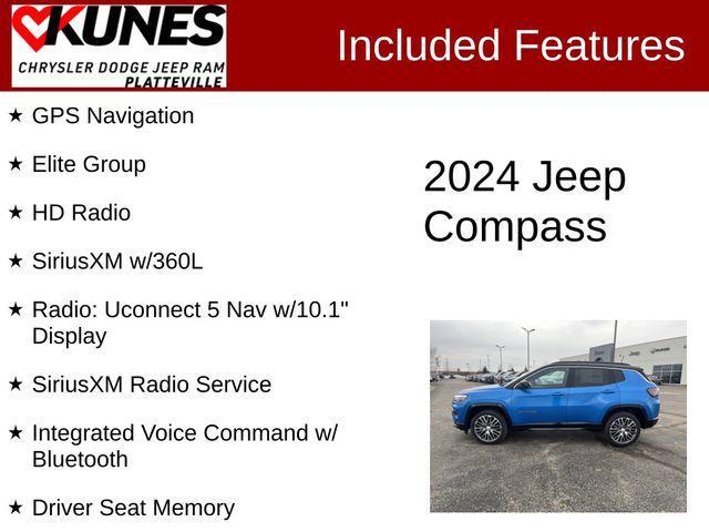 new 2024 Jeep Compass car, priced at $34,979