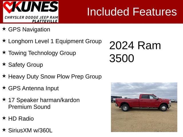 new 2024 Ram 3500 car, priced at $94,375
