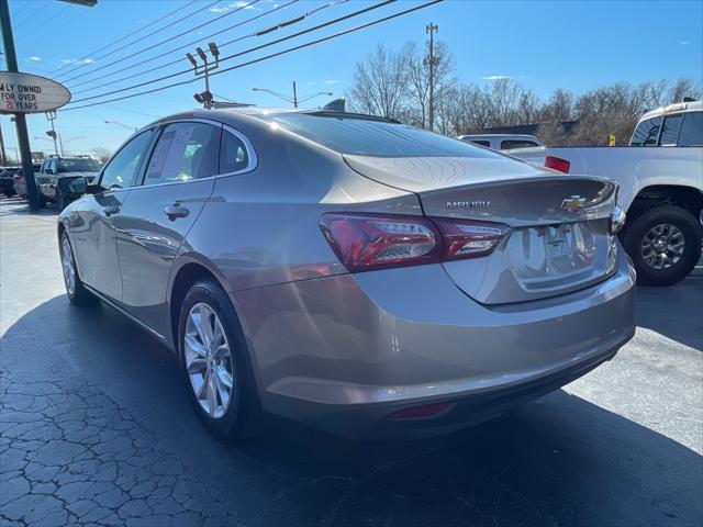 used 2022 Chevrolet Malibu car, priced at $16,995