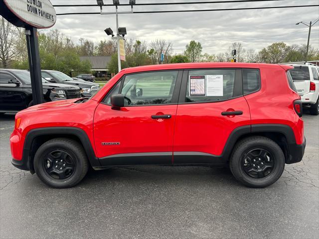 used 2021 Jeep Renegade car, priced at $15,995