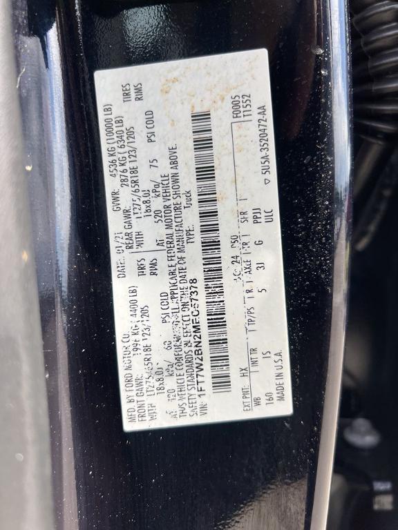 used 2021 Ford F-250 car, priced at $35,497