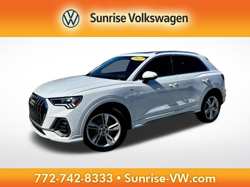 used 2022 Audi Q3 car, priced at $22,679