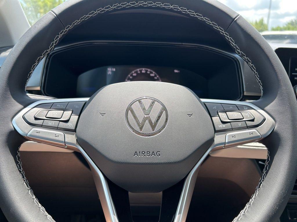 new 2025 Volkswagen Taos car, priced at $23,354