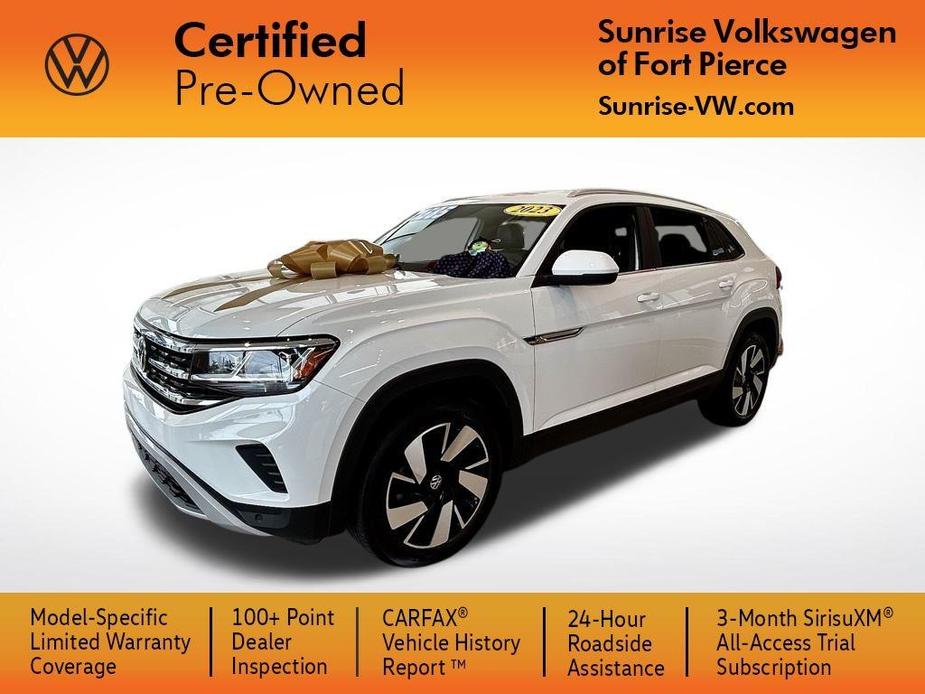 used 2023 Volkswagen Atlas Cross Sport car, priced at $35,295