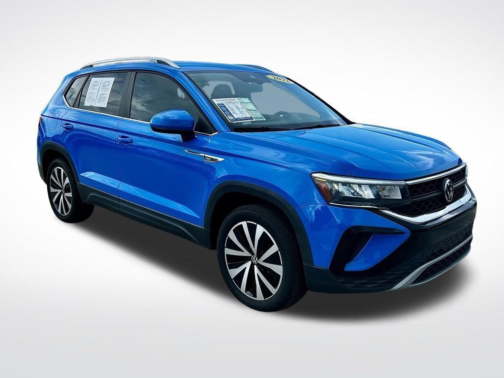 used 2022 Volkswagen Taos car, priced at $14,998