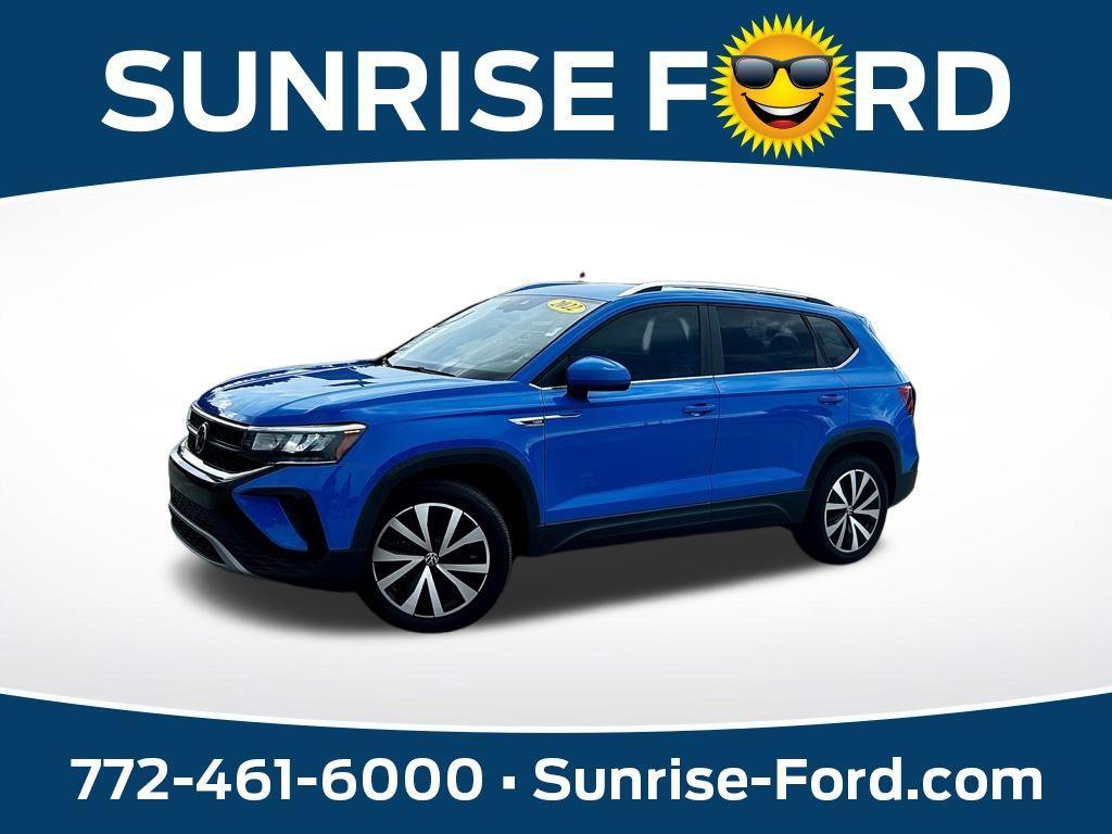 used 2022 Volkswagen Taos car, priced at $14,998