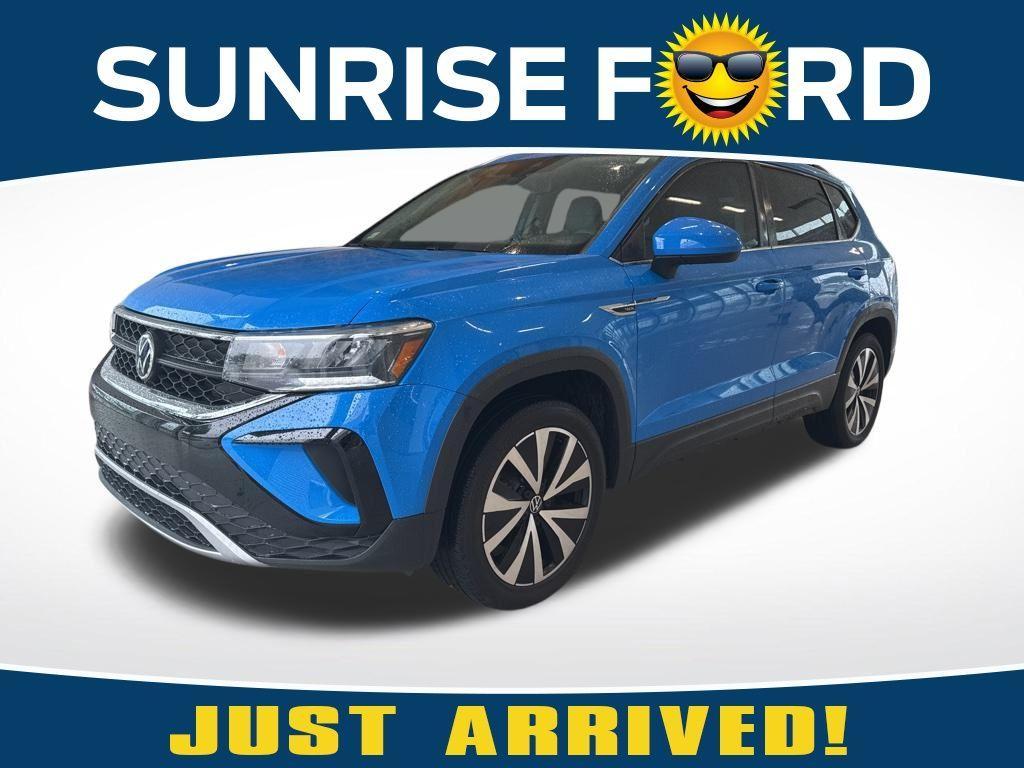 used 2022 Volkswagen Taos car, priced at $18,221