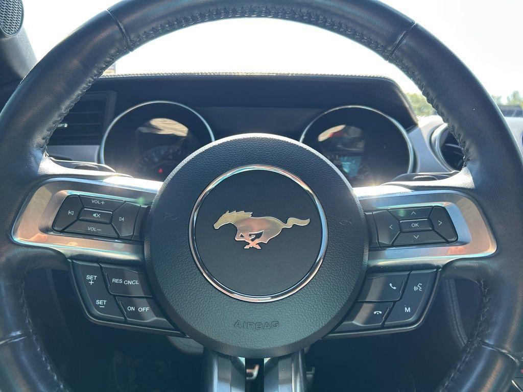 used 2021 Ford Mustang car, priced at $25,821