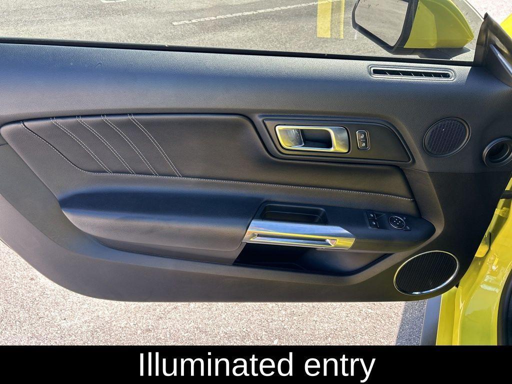 used 2021 Ford Mustang car, priced at $25,821