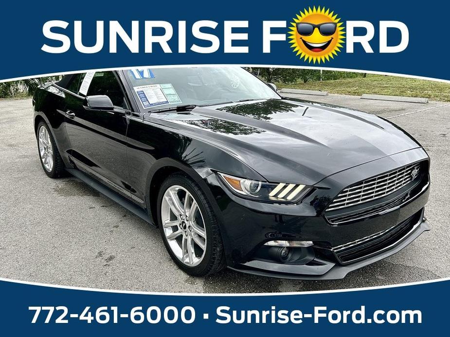 used 2017 Ford Mustang car, priced at $20,932