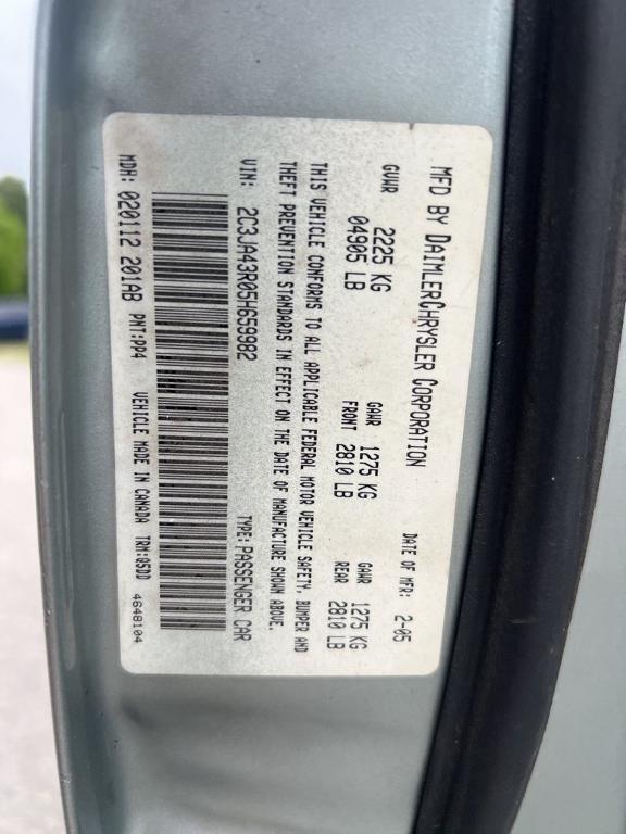 used 2005 Chrysler 300 car, priced at $3,799