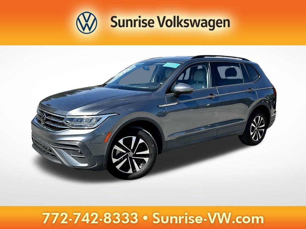 used 2022 Volkswagen Tiguan car, priced at $18,450