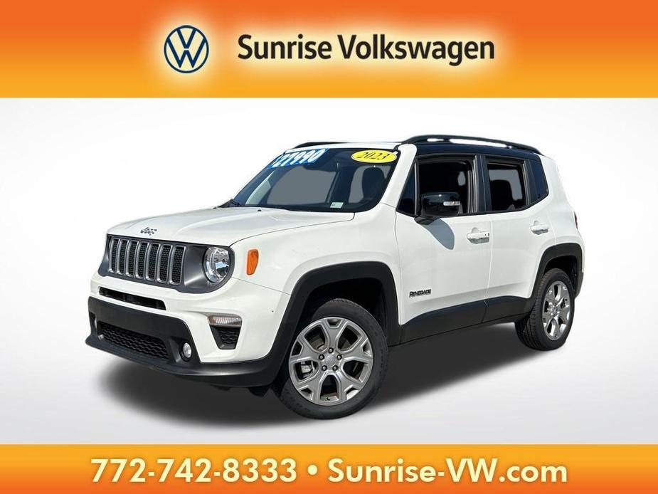 used 2023 Jeep Renegade car, priced at $24,689