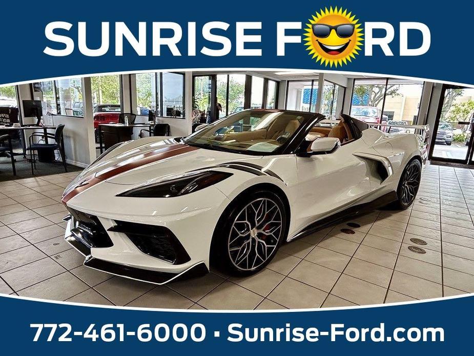 used 2021 Chevrolet Corvette car, priced at $73,523