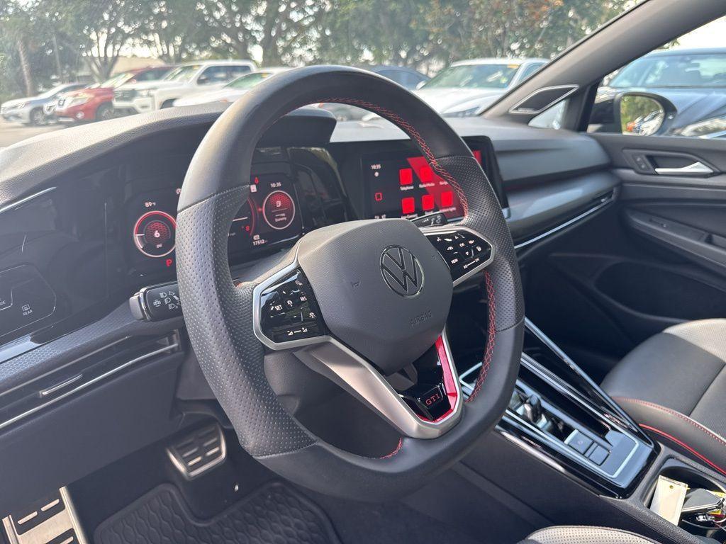used 2024 Volkswagen Golf GTI car, priced at $30,995
