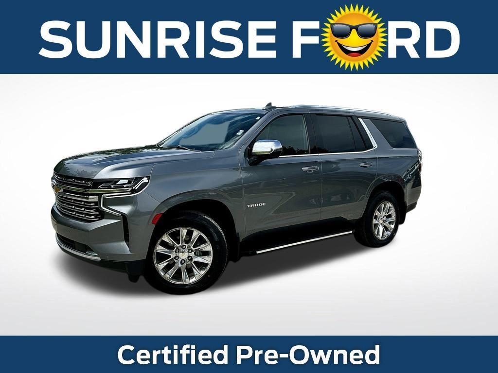 used 2021 Chevrolet Tahoe car, priced at $43,432
