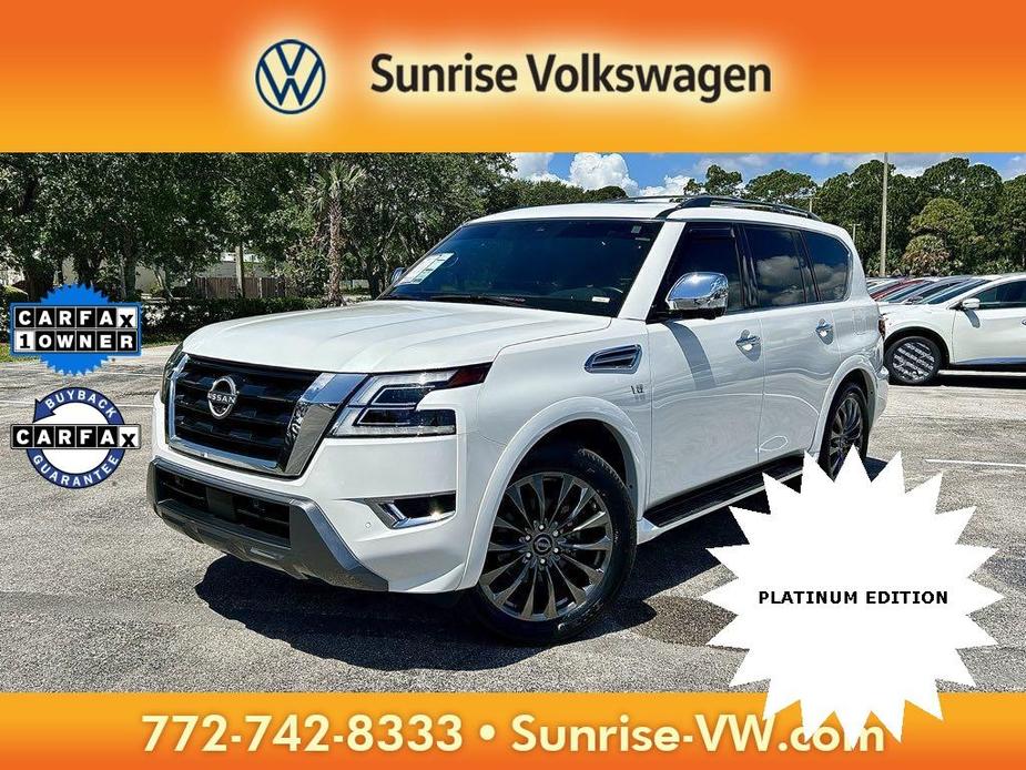 used 2022 Nissan Armada car, priced at $46,990