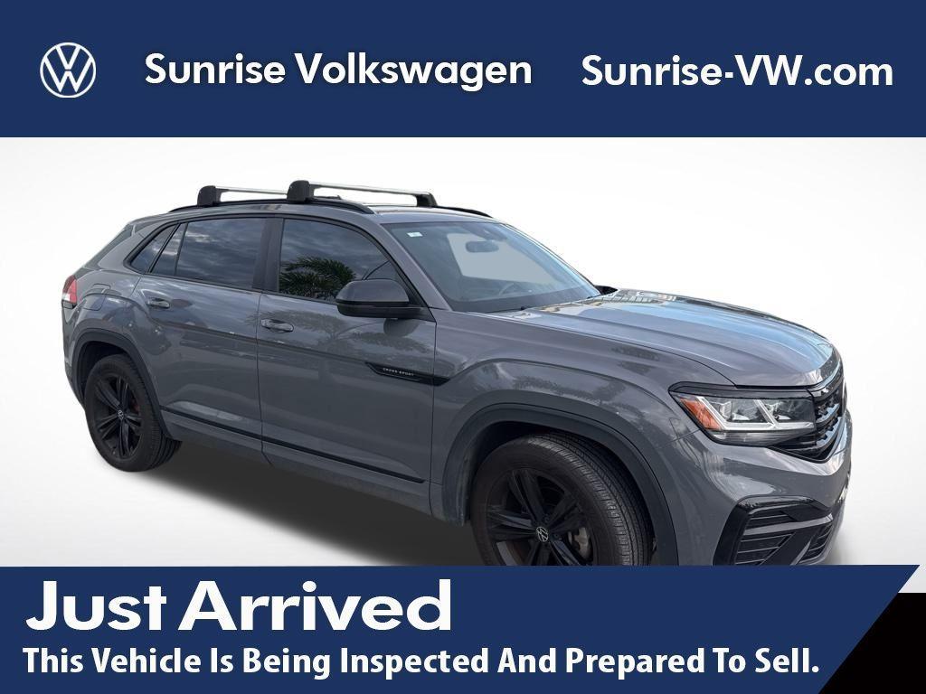 used 2022 Volkswagen Atlas Cross Sport car, priced at $24,995