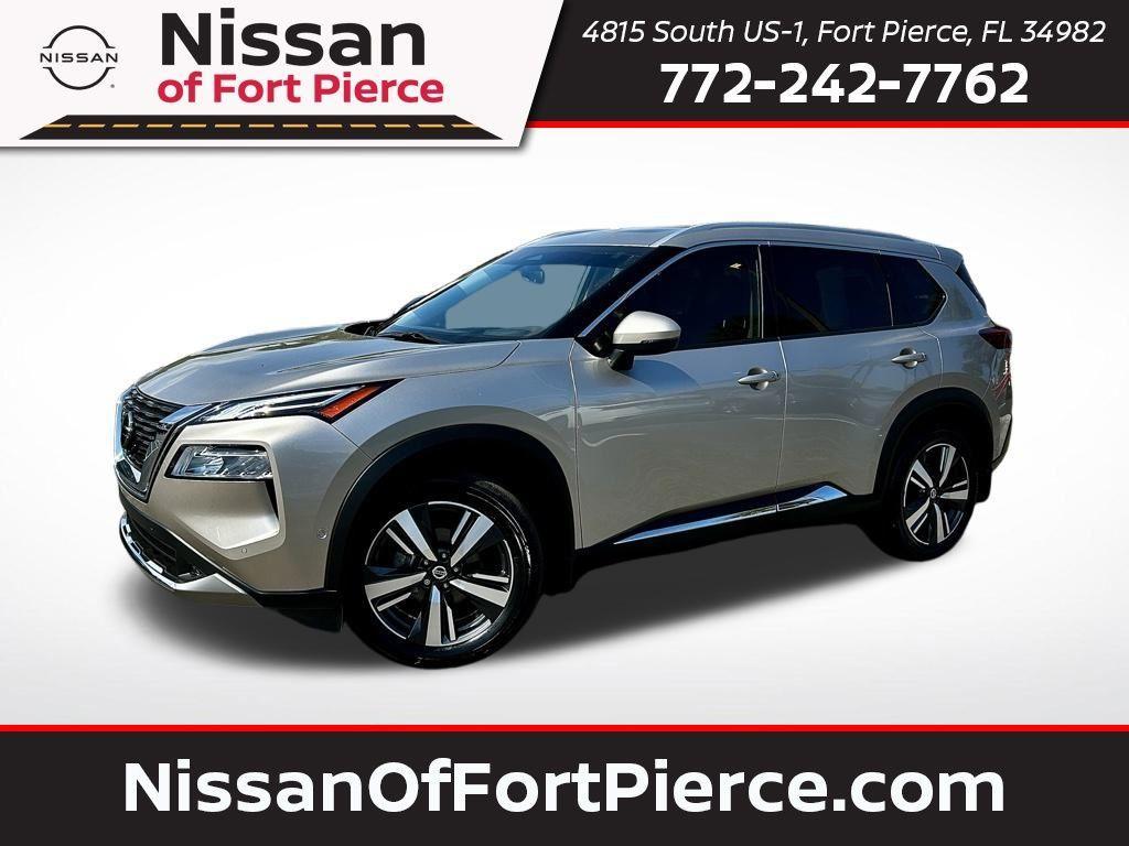 used 2021 Nissan Rogue car, priced at $25,109