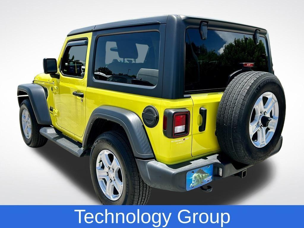 used 2023 Jeep Wrangler car, priced at $26,421