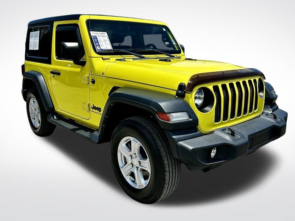 used 2023 Jeep Wrangler car, priced at $26,421
