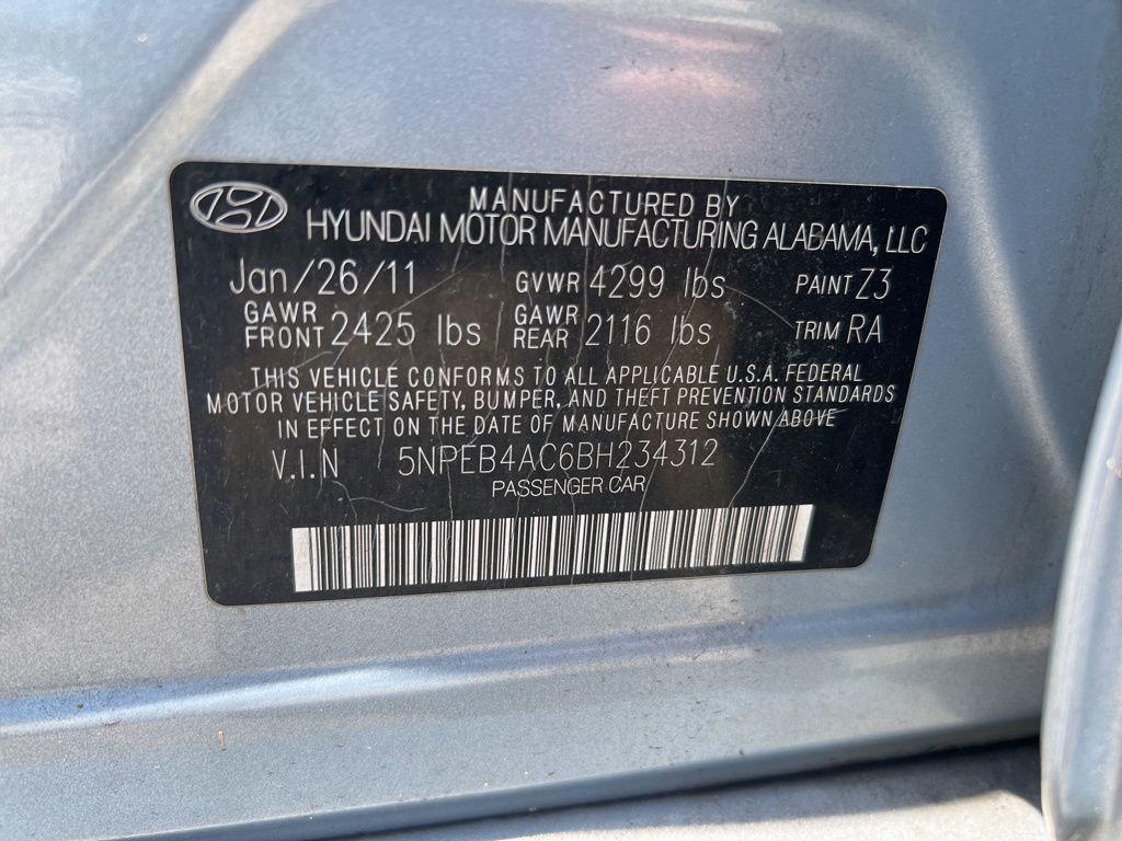 used 2011 Hyundai Sonata car, priced at $4,999