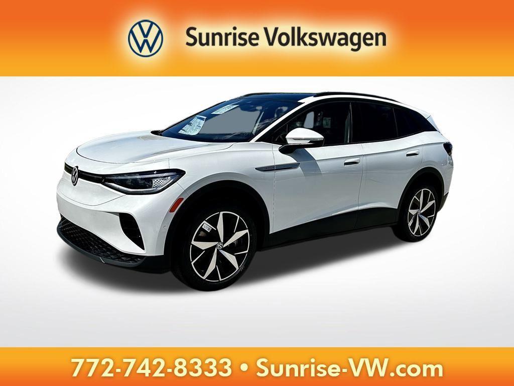 new 2025 Volkswagen ID.4 car, priced at $45,550