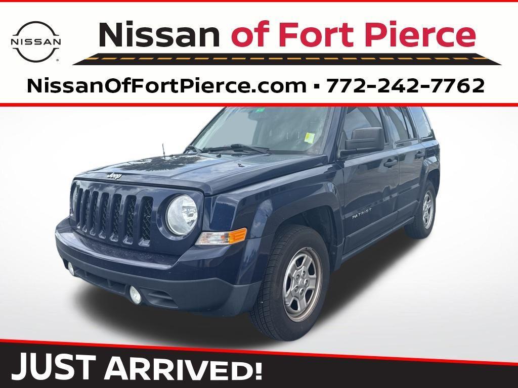 used 2017 Jeep Patriot car, priced at $9,489
