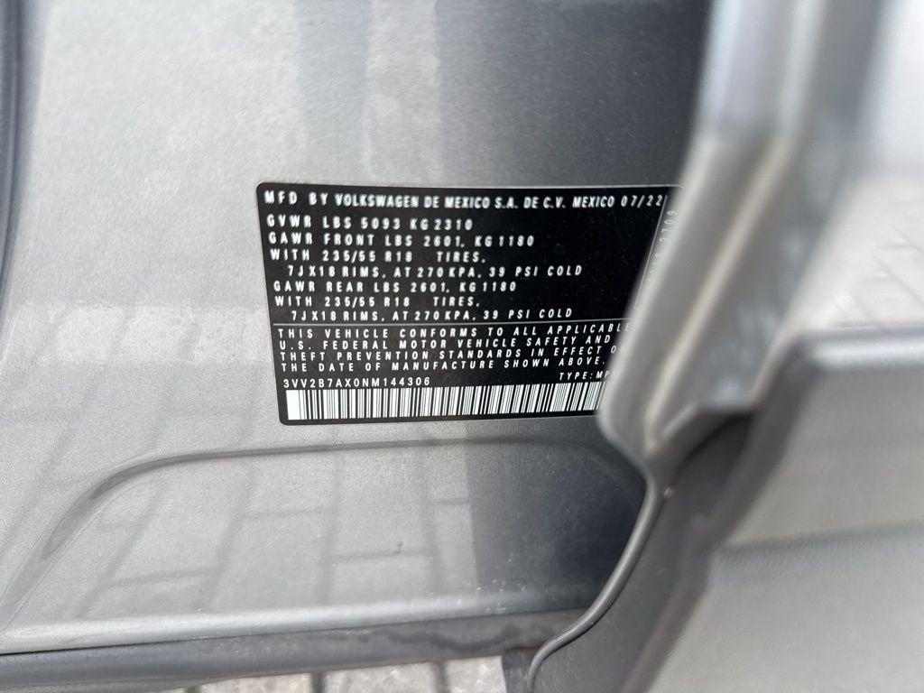 used 2022 Volkswagen Tiguan car, priced at $21,509