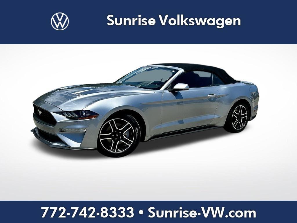 used 2022 Ford Mustang car, priced at $19,616