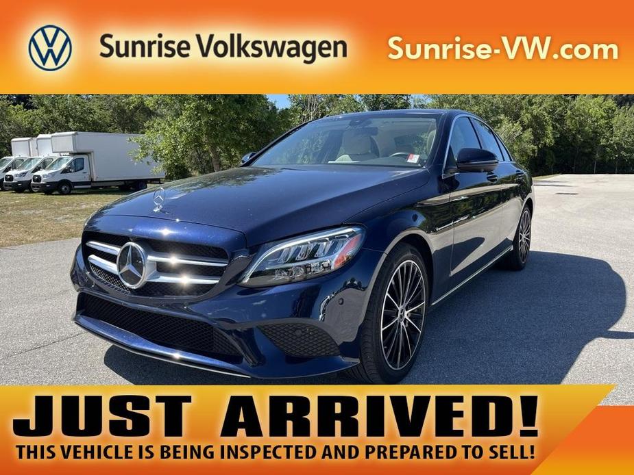 used 2021 Mercedes-Benz C-Class car, priced at $31,990