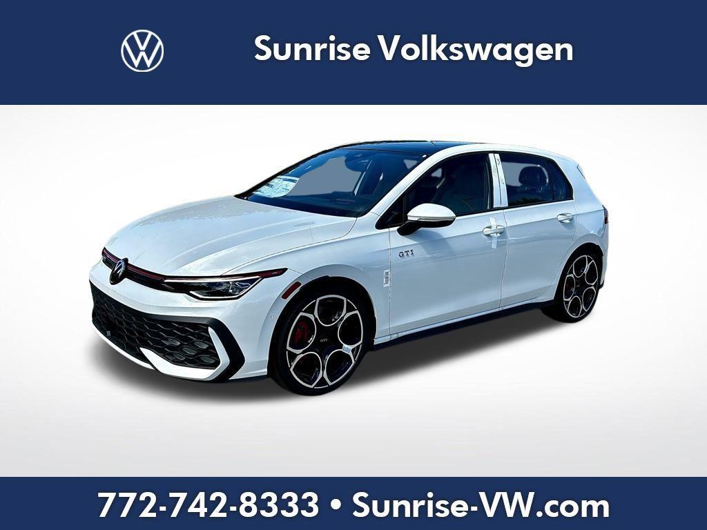new 2025 Volkswagen Golf GTI car, priced at $40,450