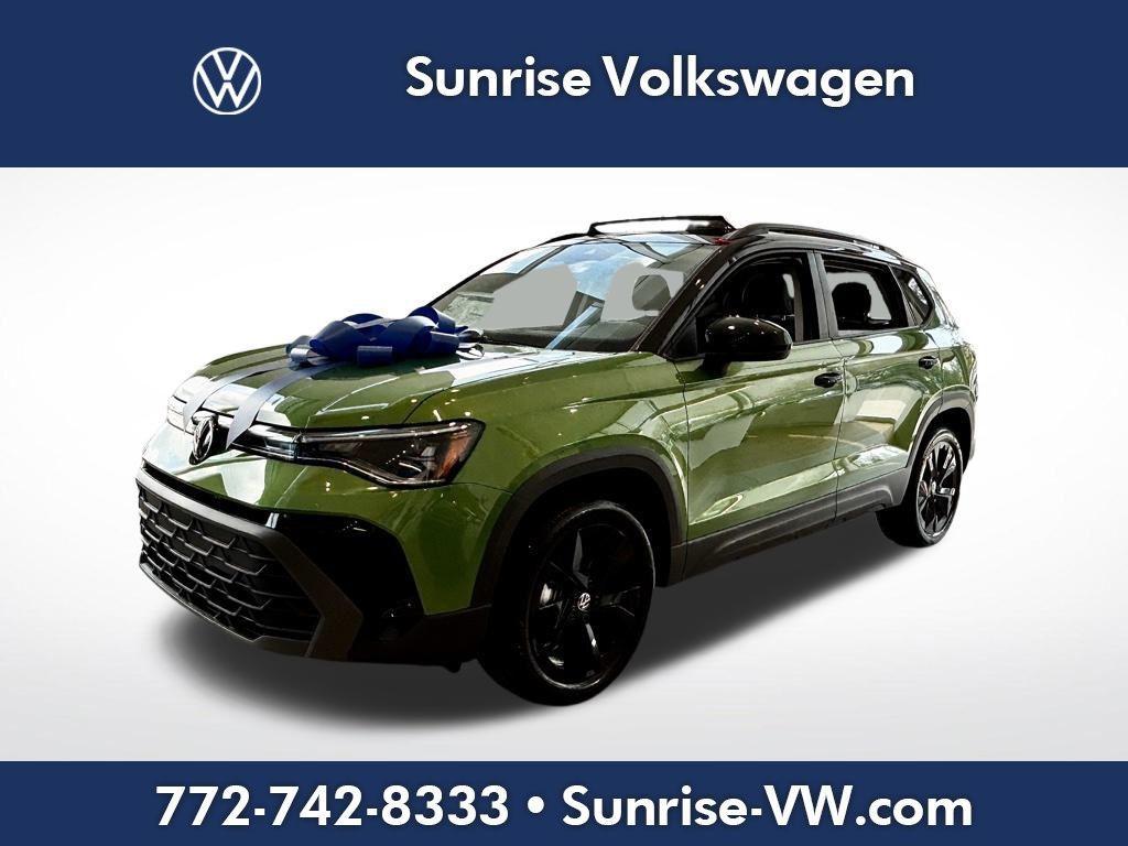 new 2025 Volkswagen Taos car, priced at $29,985
