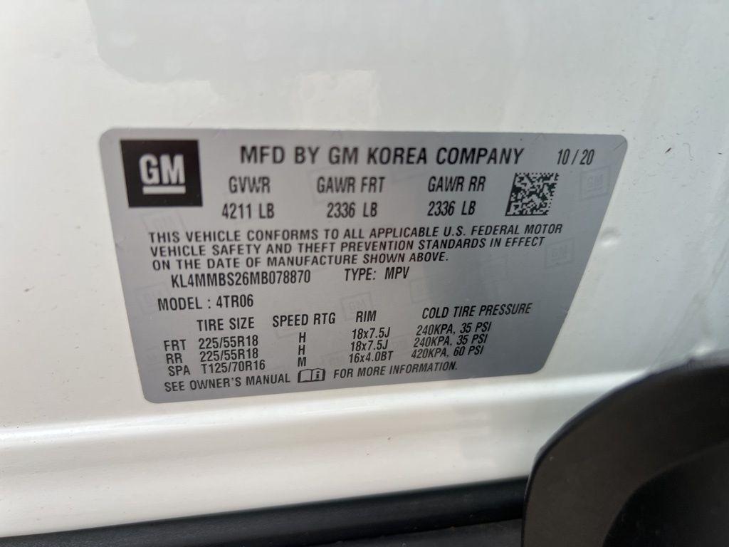 used 2021 Buick Encore GX car, priced at $15,697