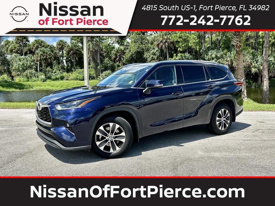 used 2021 Toyota Highlander car, priced at $30,883