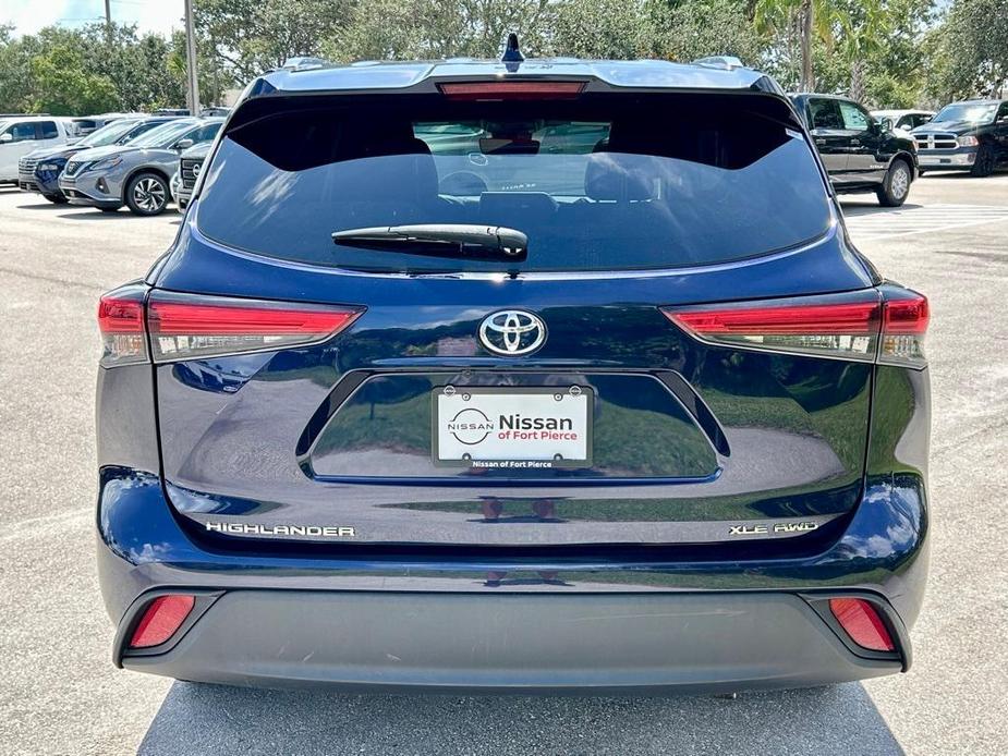 used 2021 Toyota Highlander car, priced at $30,883