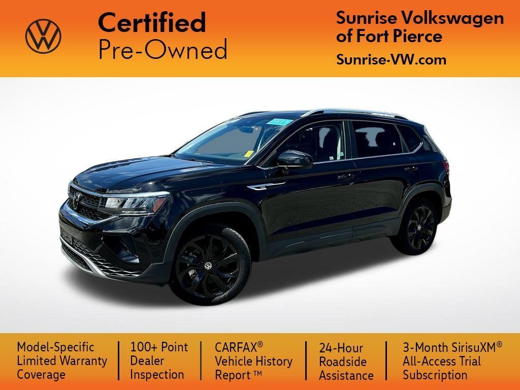 used 2023 Volkswagen Taos car, priced at $21,877