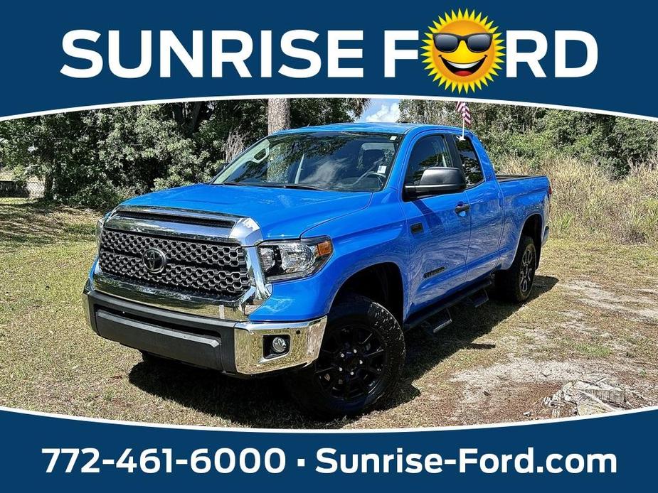 used 2021 Toyota Tundra car, priced at $29,922