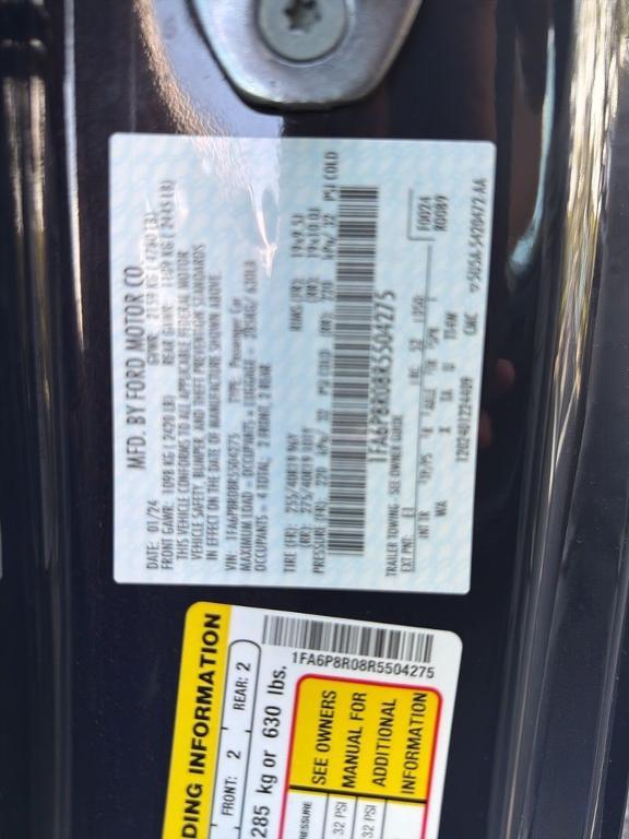 used 2024 Ford Mustang car, priced at $58,139