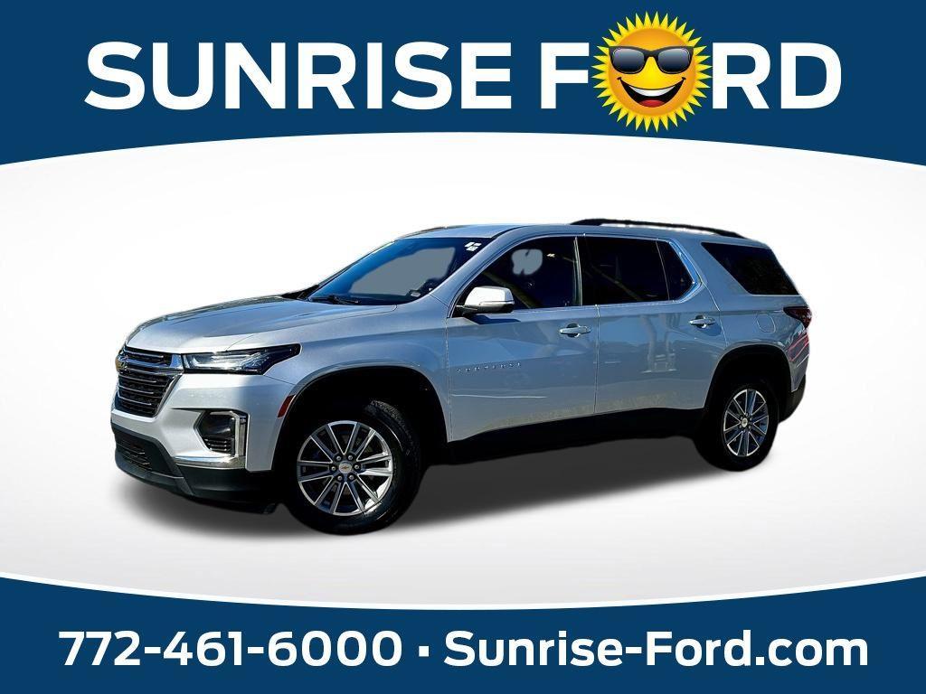 used 2022 Chevrolet Traverse car, priced at $25,921