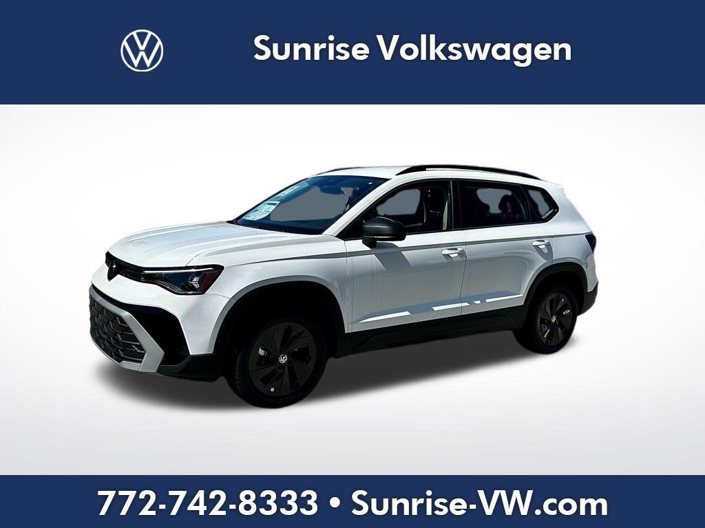 new 2025 Volkswagen Taos car, priced at $23,954