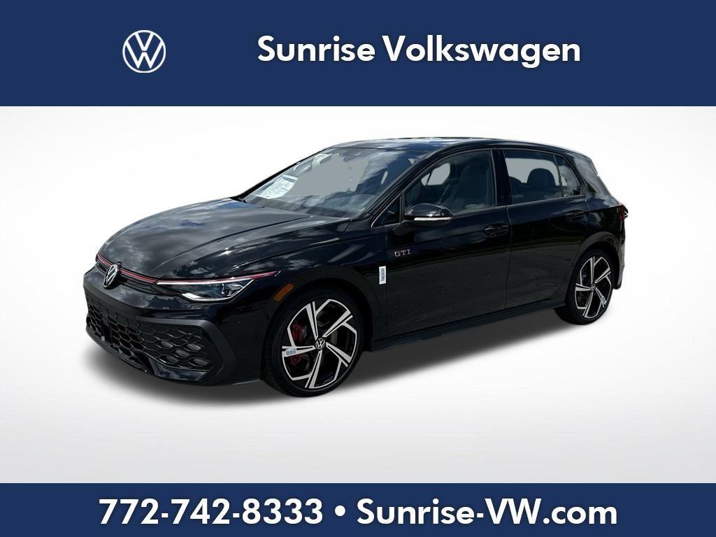 new 2025 Volkswagen Golf GTI car, priced at $37,950