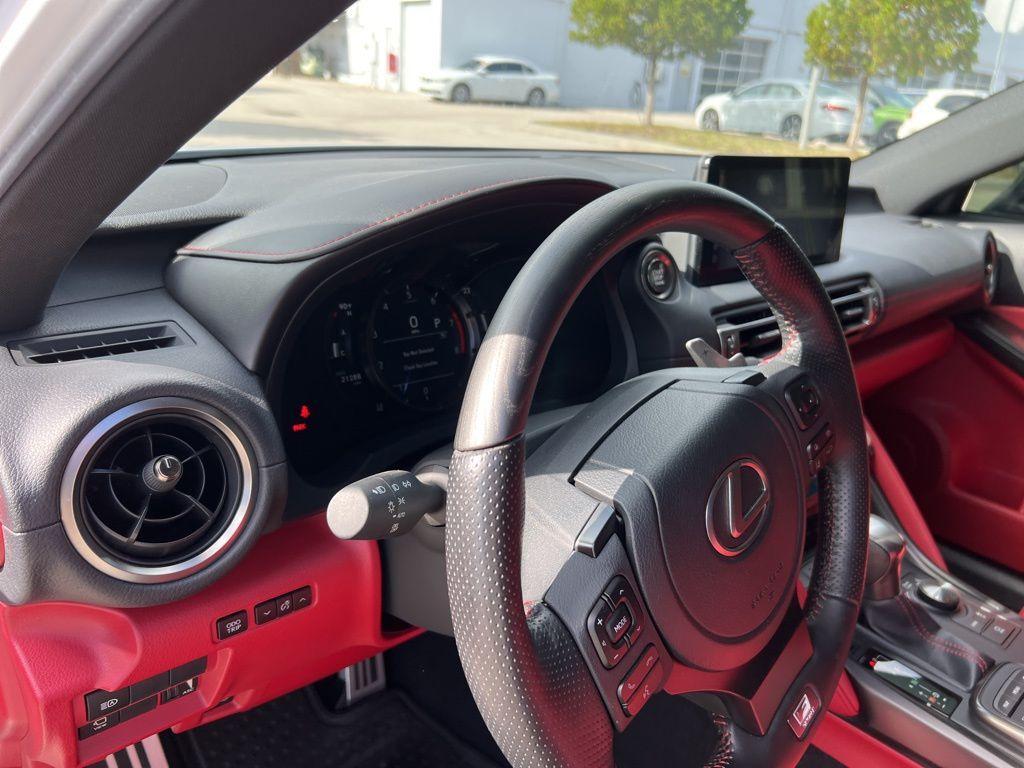 used 2021 Lexus IS 350 car, priced at $37,921