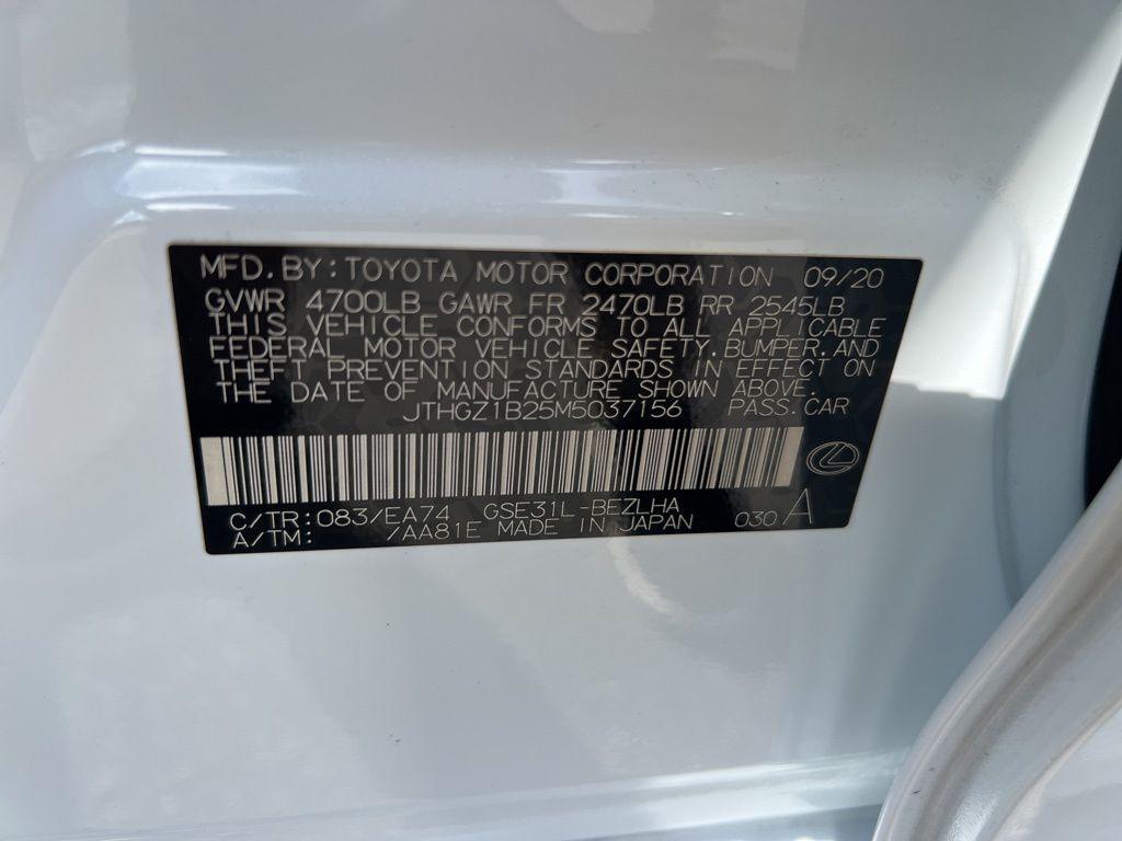 used 2021 Lexus IS 350 car, priced at $37,921
