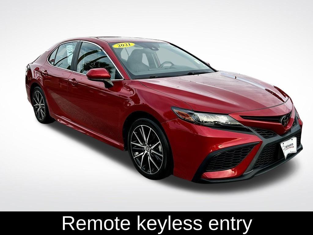 used 2021 Toyota Camry car, priced at $20,995