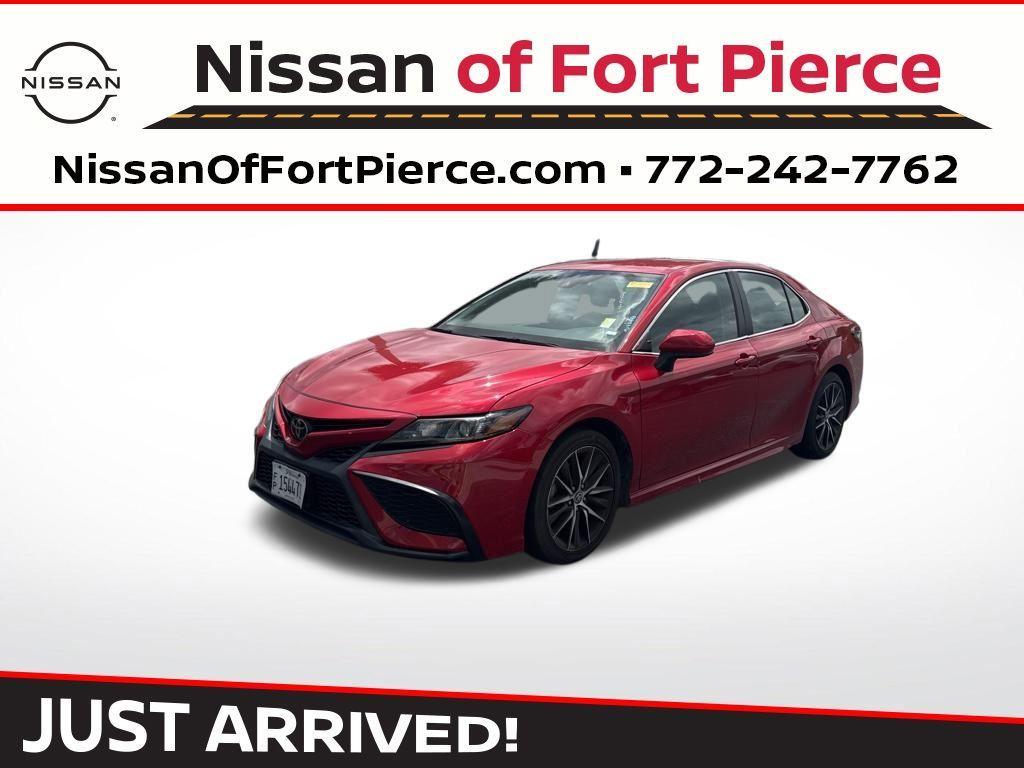 used 2021 Toyota Camry car, priced at $20,658
