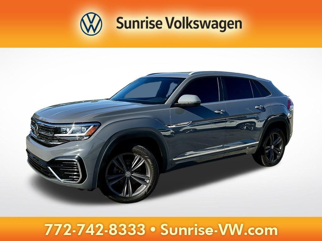 used 2021 Volkswagen Atlas Cross Sport car, priced at $22,273