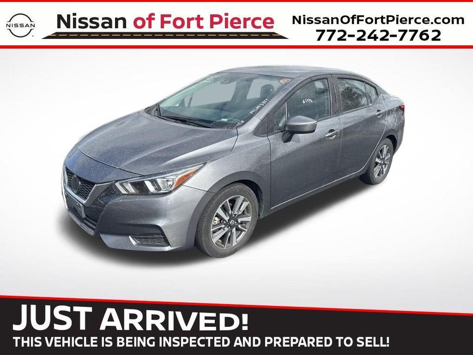 used 2021 Nissan Versa car, priced at $13,188