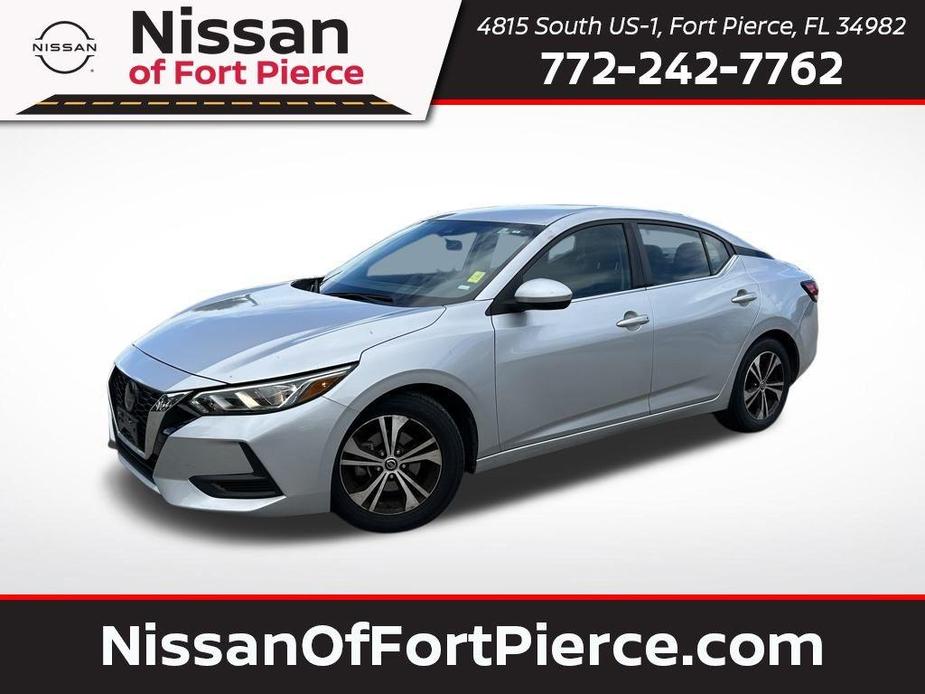 used 2021 Nissan Sentra car, priced at $15,418