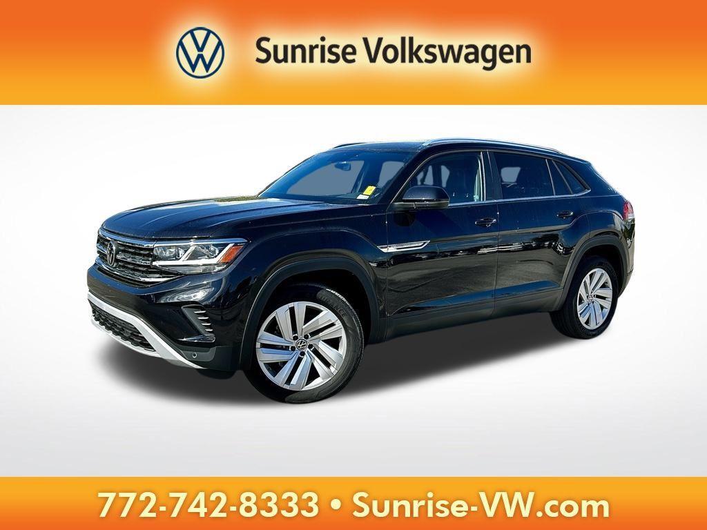 used 2023 Volkswagen Atlas Cross Sport car, priced at $29,875